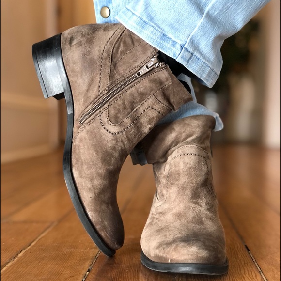 ♥️PAUL GREEN BOSTON BOOTIES BROWN ♥️ - Picture 9 of 15